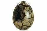 Septarian Dragon Egg Geode - Crystal Filled #134433-3